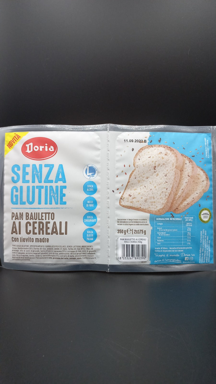 Pan bauletto ai cereali Doria
