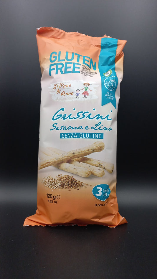 Grissini Sesamo e Lino Il Pane di Anna (3 pacchetti)