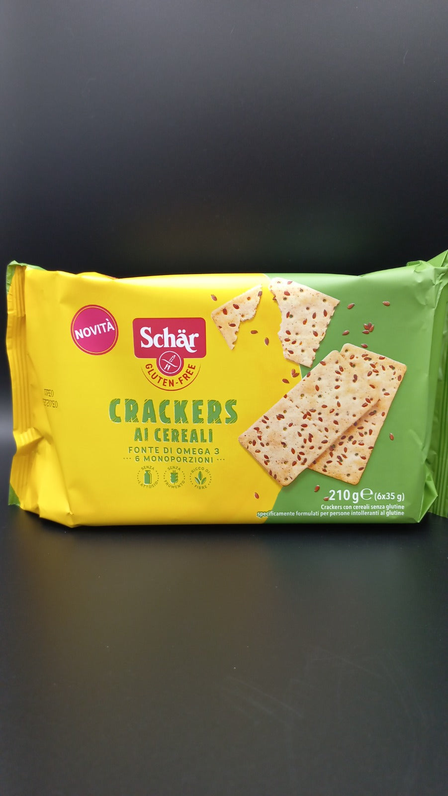 Crackers ai cereali Schar (6 monoporzioni)