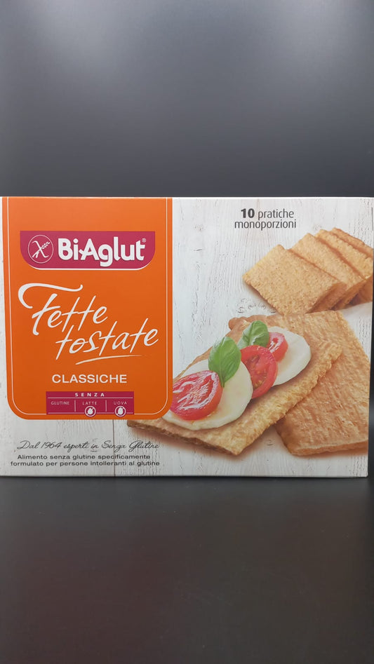 Fette tostate classiche Biaglut (10 monoporzioni)