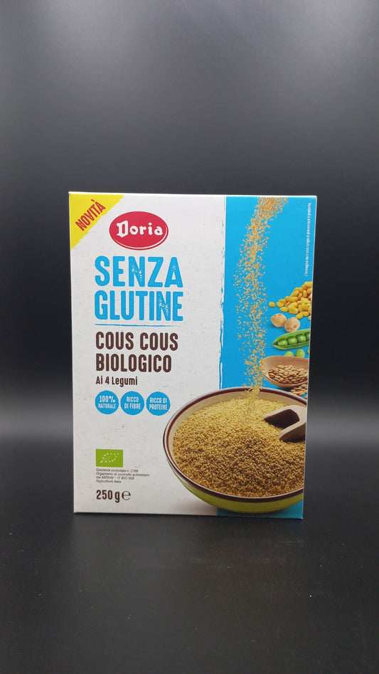 Cous cous biologico ai 4 legumi Doria