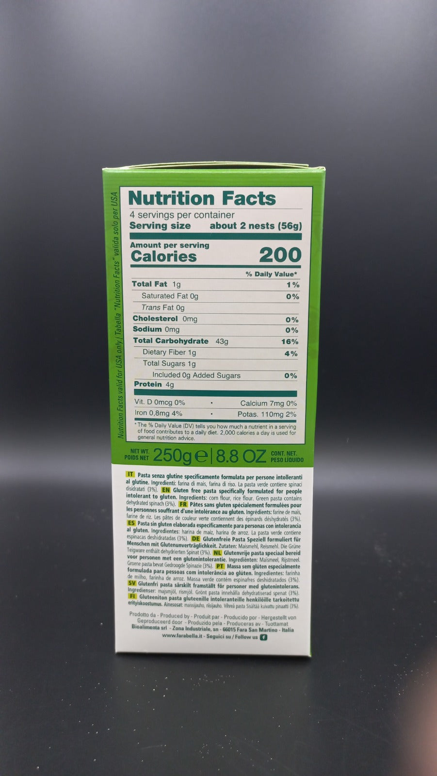 Tagliatelle paglia e fieno Farabella