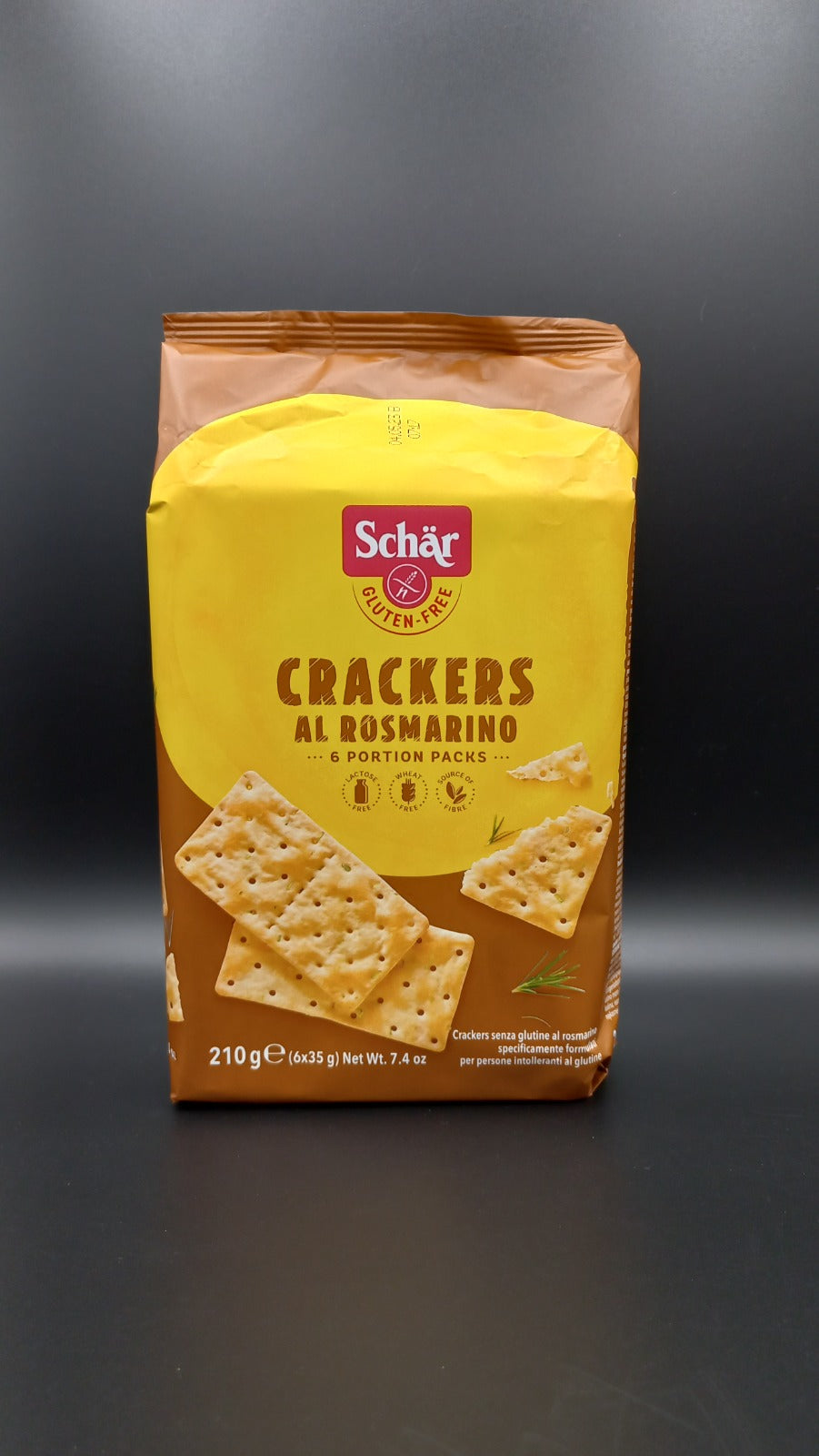 Crackers al rosmarino Schar (6 monoporzioni)