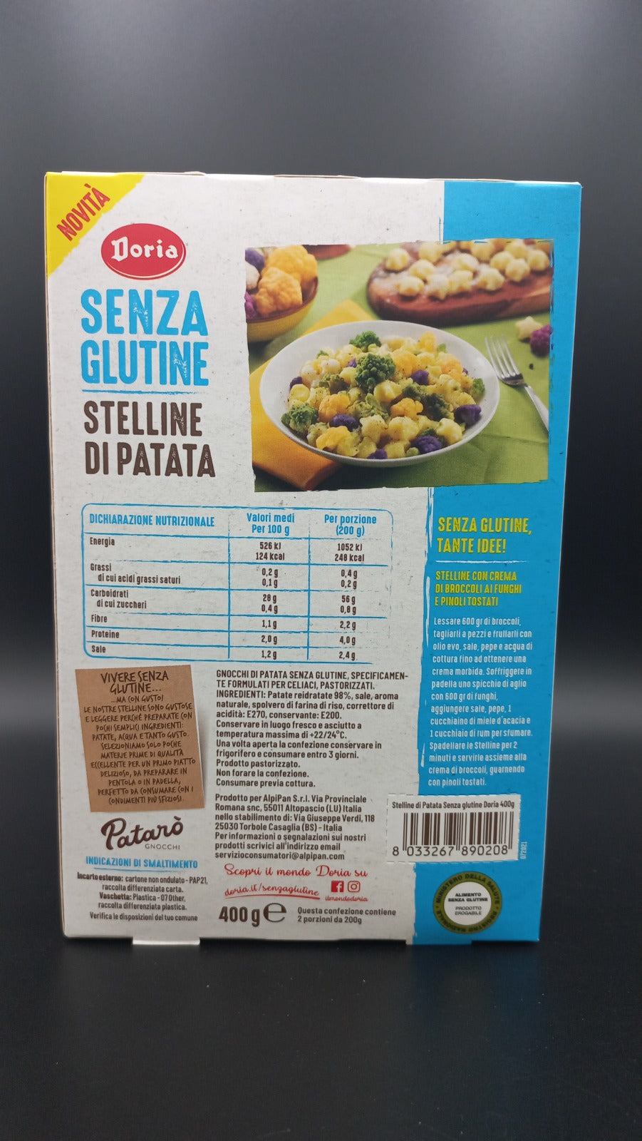 Stelline di patata Doria