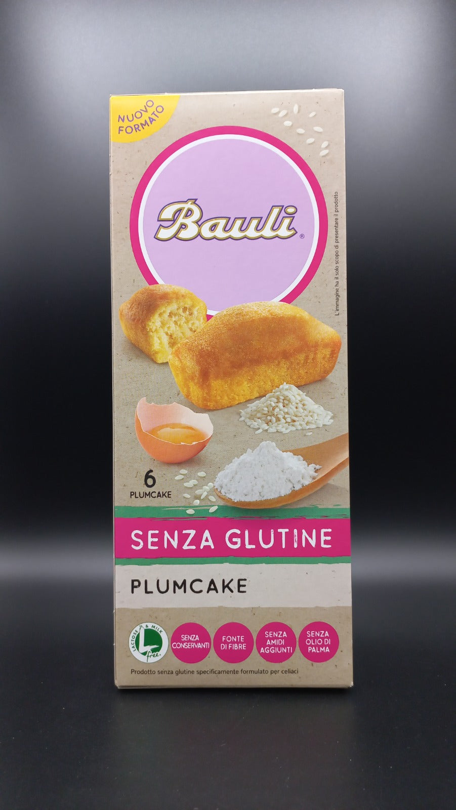 Plumcake Bauli (6 monoporzioni)