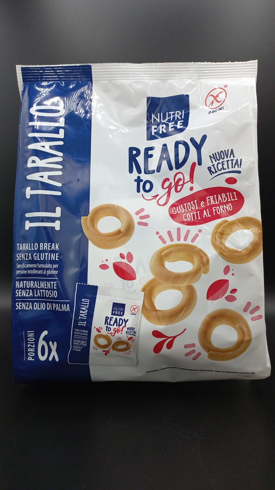Il Tarallo Ready to go Nutrifree (6 monoporzioni)