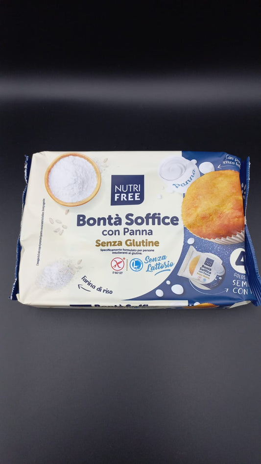 Bontà soffice con panna Nutrifree (4 monoporzioni)