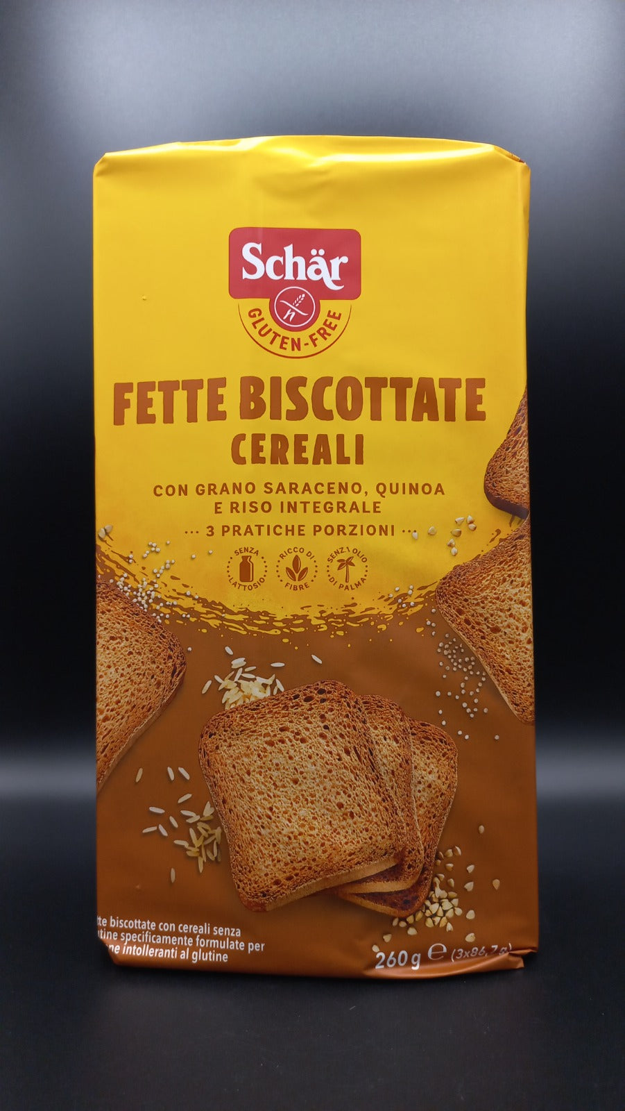 Fette biscottate cereali Schar (3 porzioni)