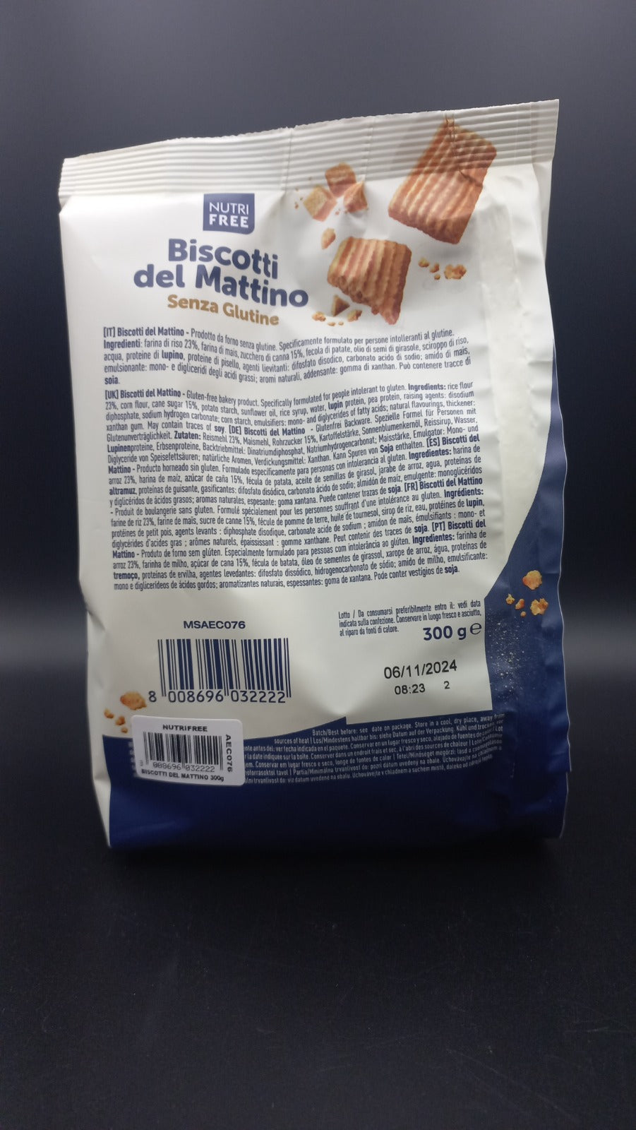 Biscotti del mattino Nutrifree