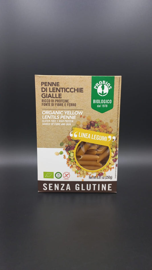 Penne di Lenticchie gialle Probios