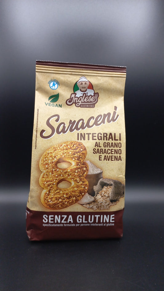 Saraceni integrali *Christmas edition* grano saraceno e avena Inglese