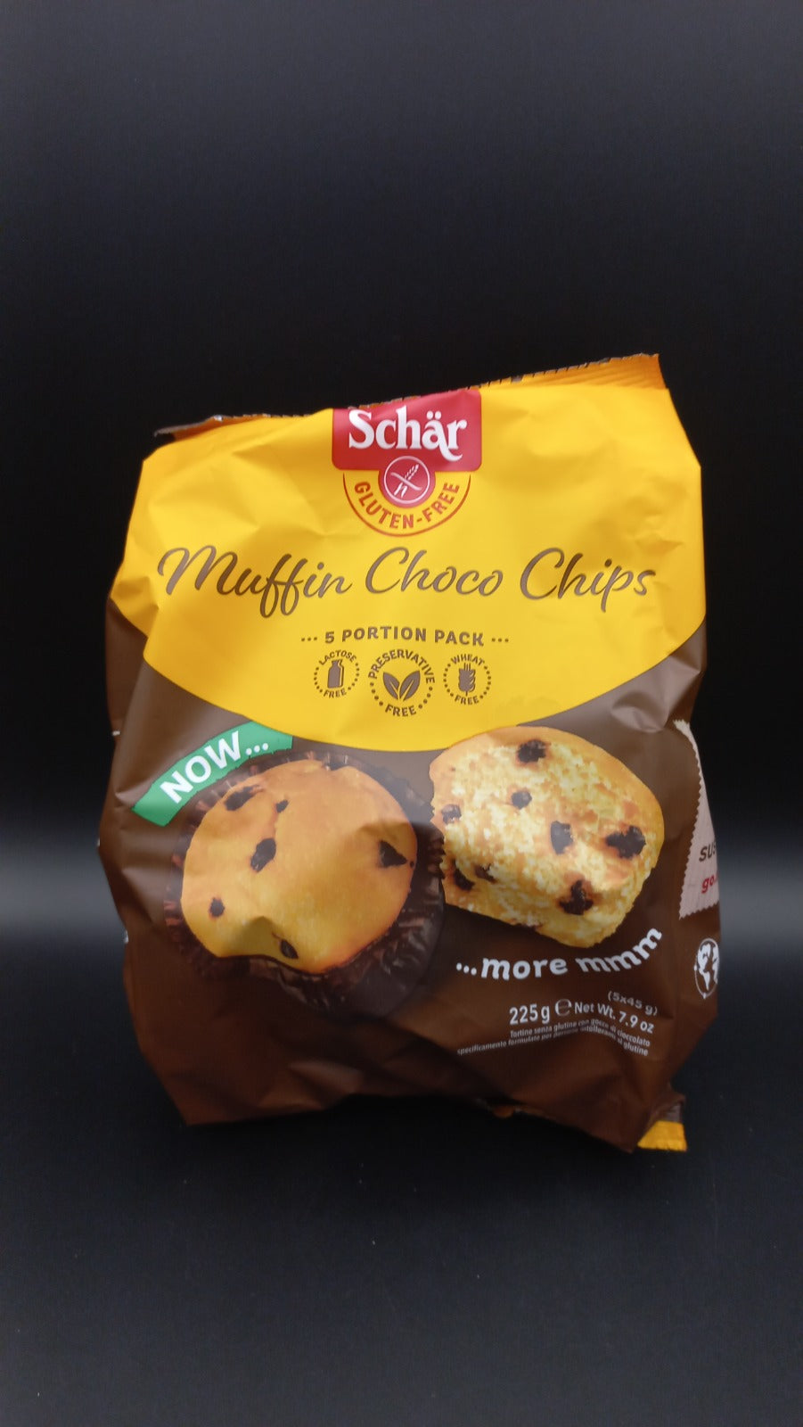 Muffins Choco Chips (5 monoporzioni)