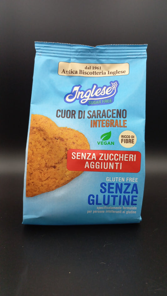 Cuori di saraceno integrale senza zuccheri aggiunti Inglese