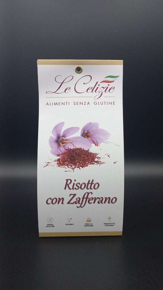 Risotto con zafferano Le Celizie