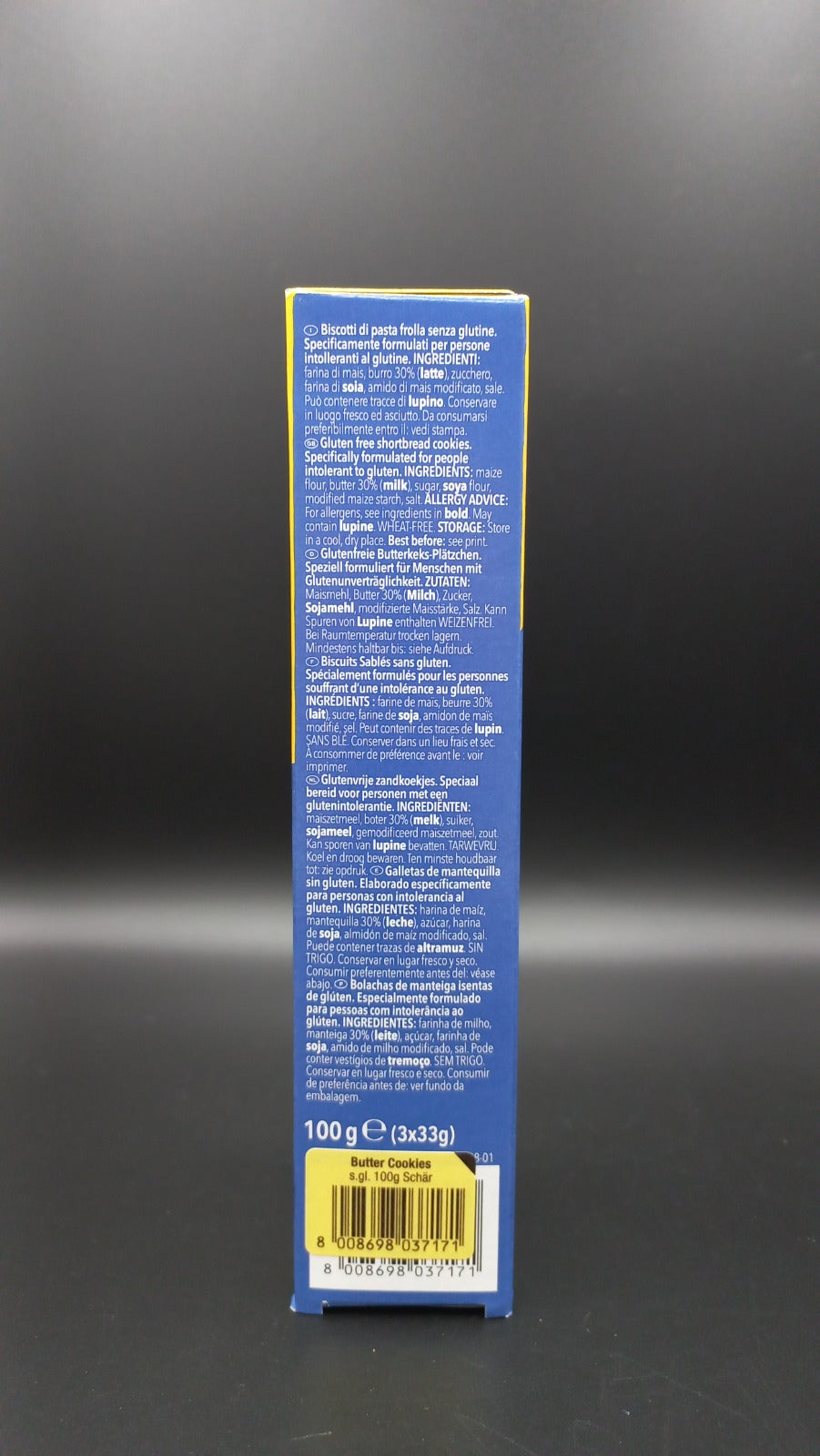 Butter Cookies Schar (3 monoporzioni)