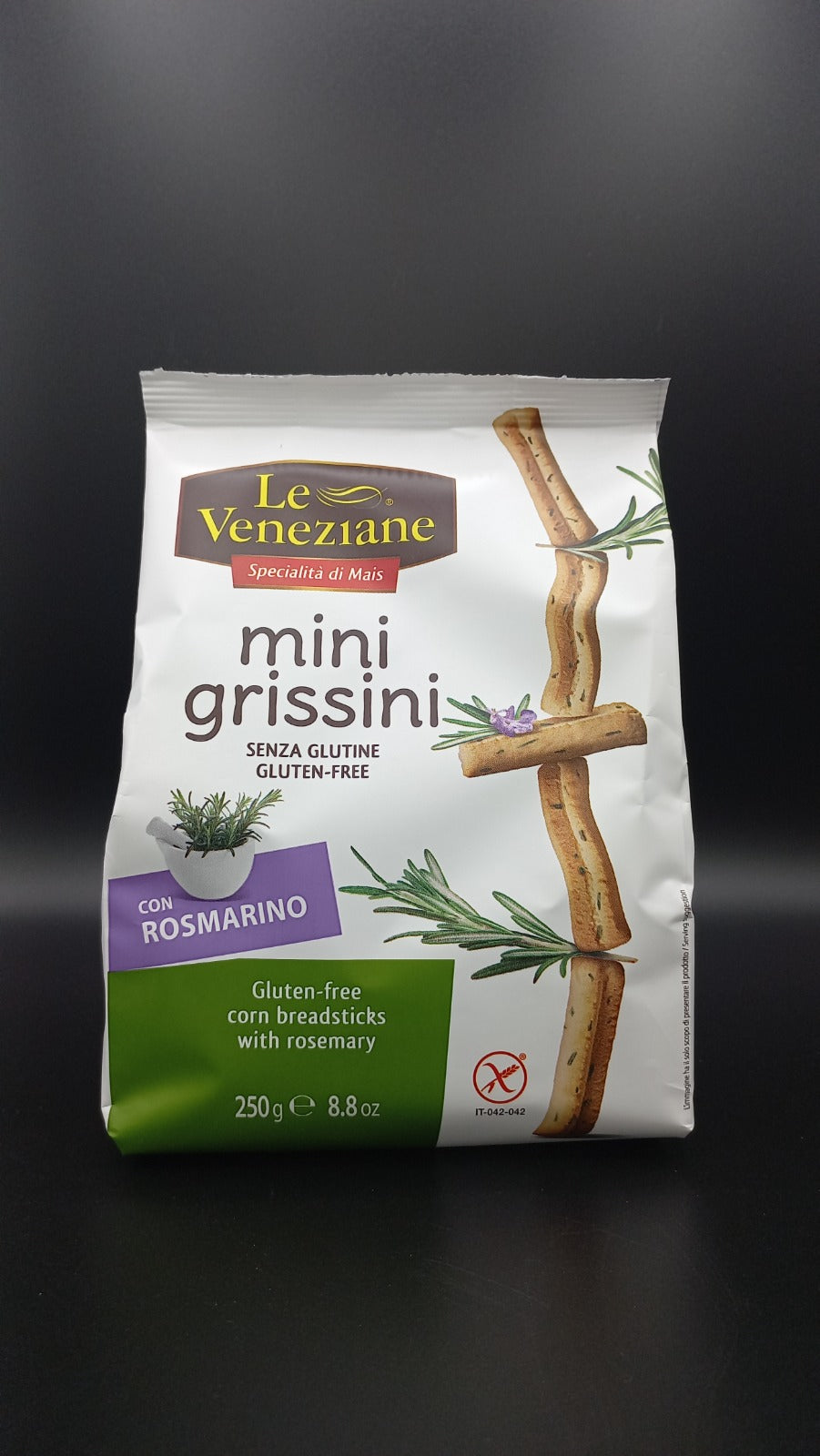 Mini grissini con rosmarino Le Veneziane