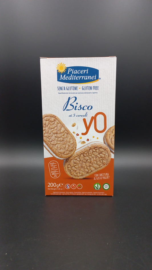 BiscoYo ai 5 cereali (4 monoporzioni) Piaceri Mediterranei