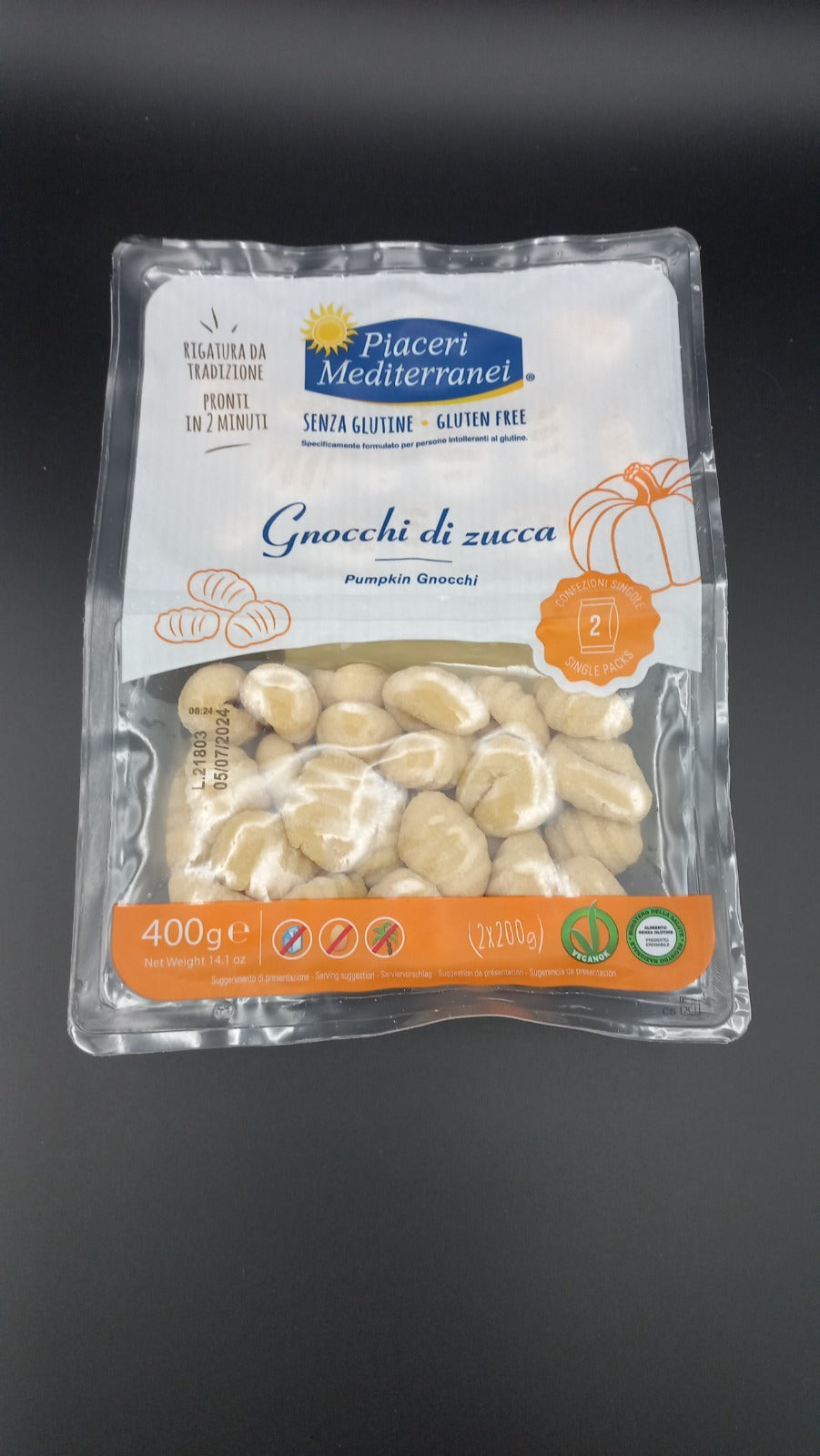 Gnocchi di zucca Piaceri Mediterranei