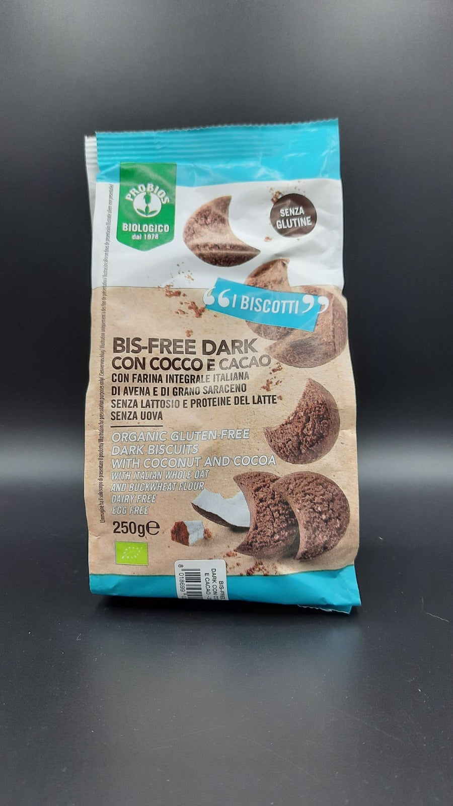 Bis-Free Dark Cocco e Cacao Probios