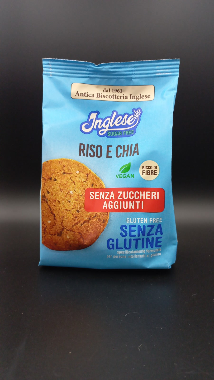 Riso e chia senza zuccheri aggiunti Inglese