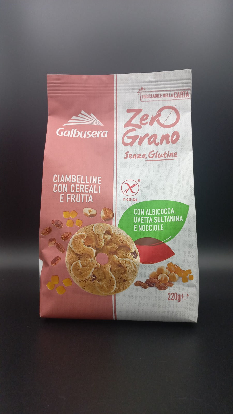 Ciambelline cereali e frutta - Zero Grano Galbusera
