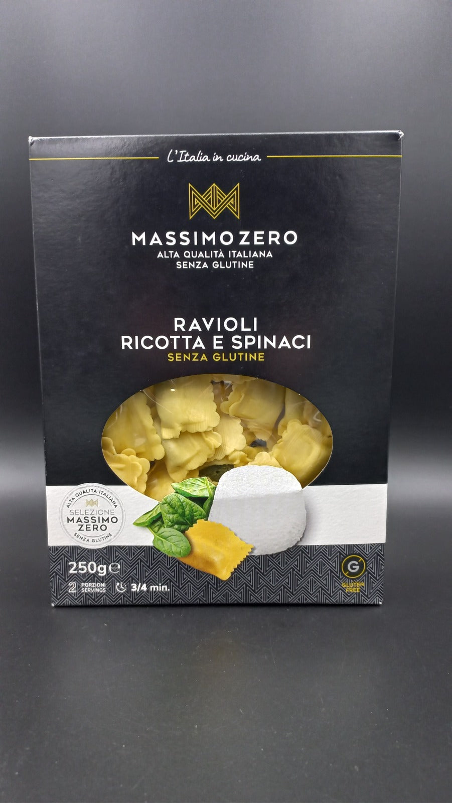 Ravioli ricotta e spinaci Massimo Zero