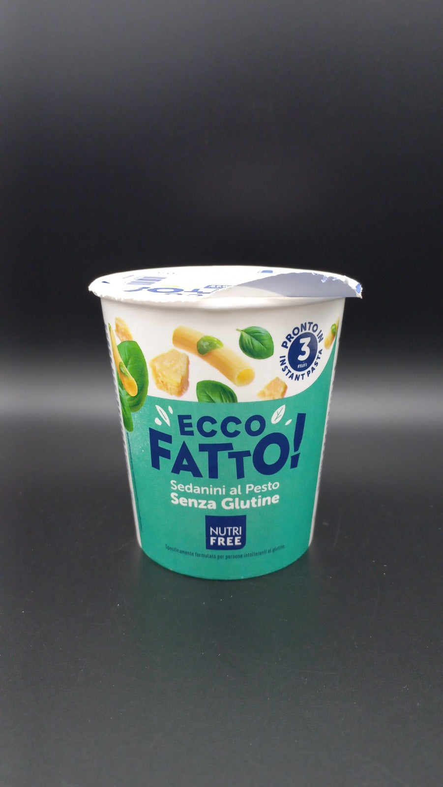 Sedanini al pesto - Nutrifree