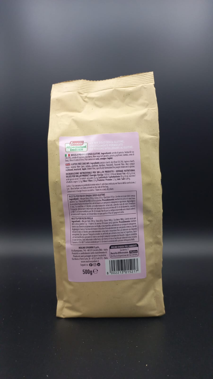 Mix per dolci Molino Spadoni