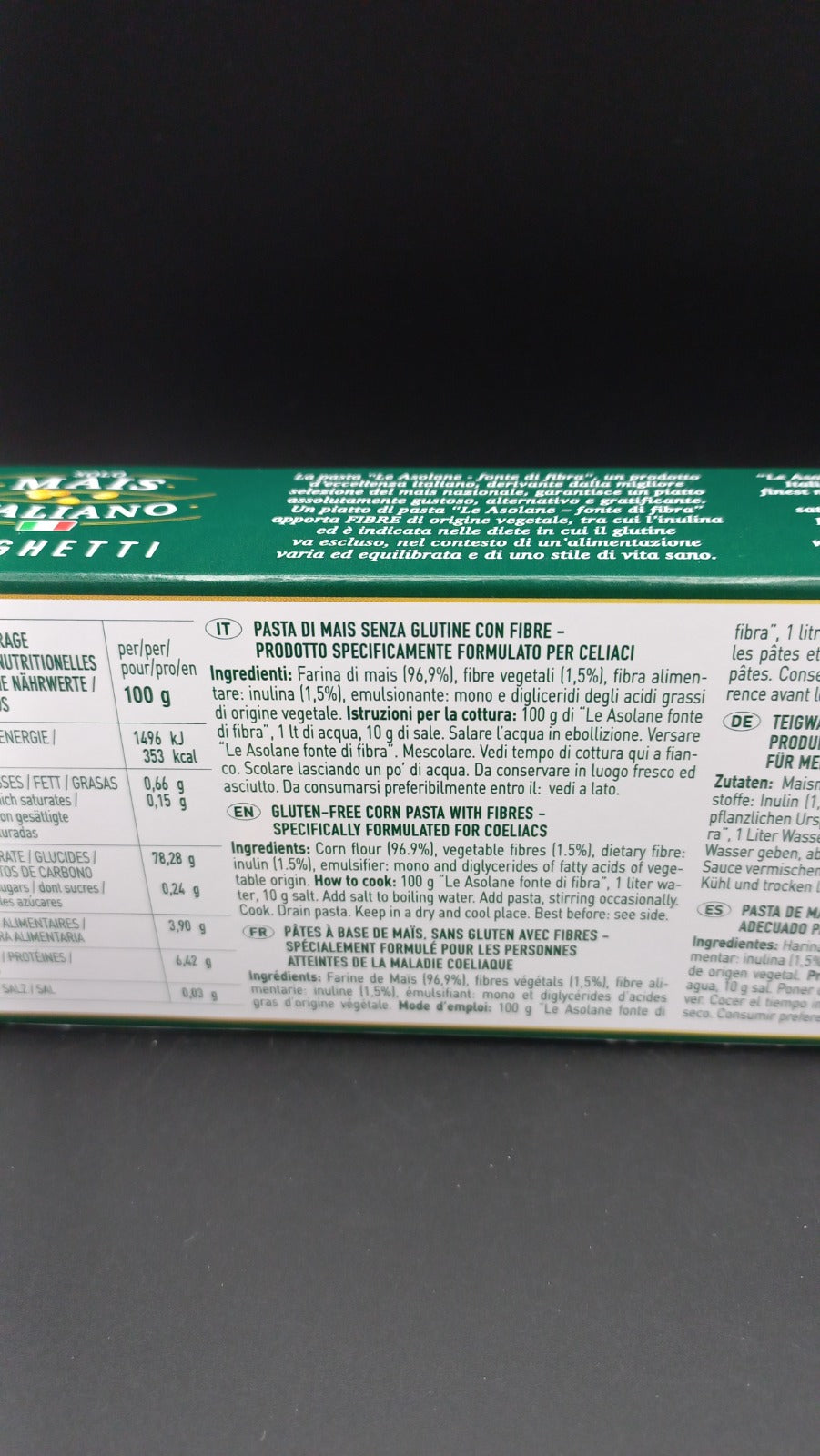 Spaghetti Solo Mais - Le Asolane