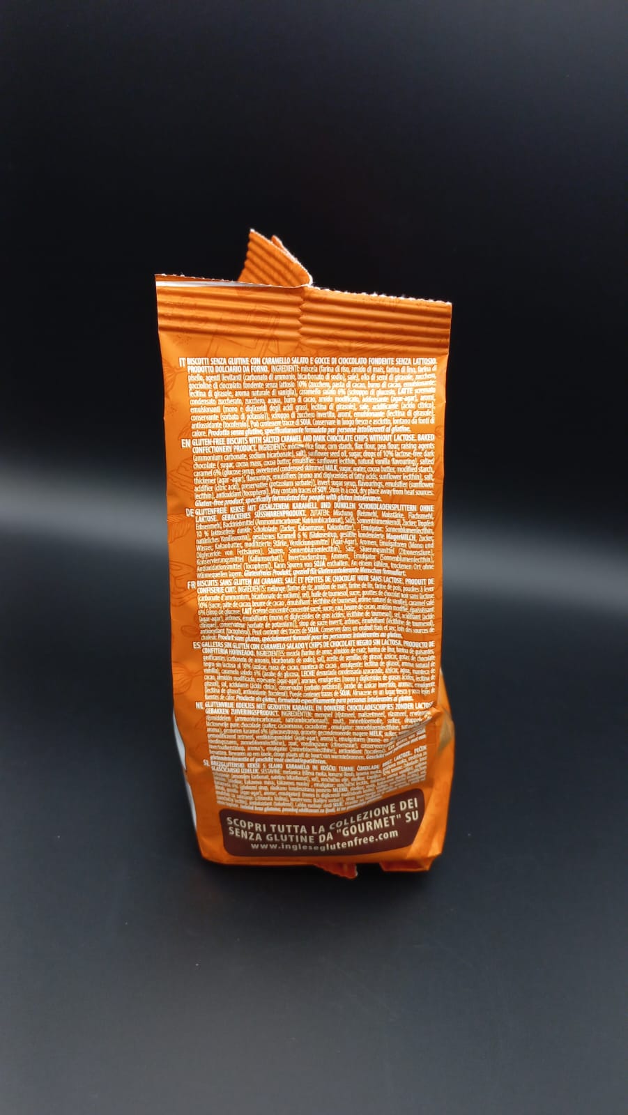 Gocce al caramello salato Inglese