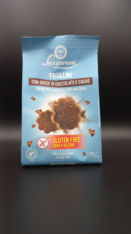 Frollini con gocce cioccolato e cacao - Lazzaroni
