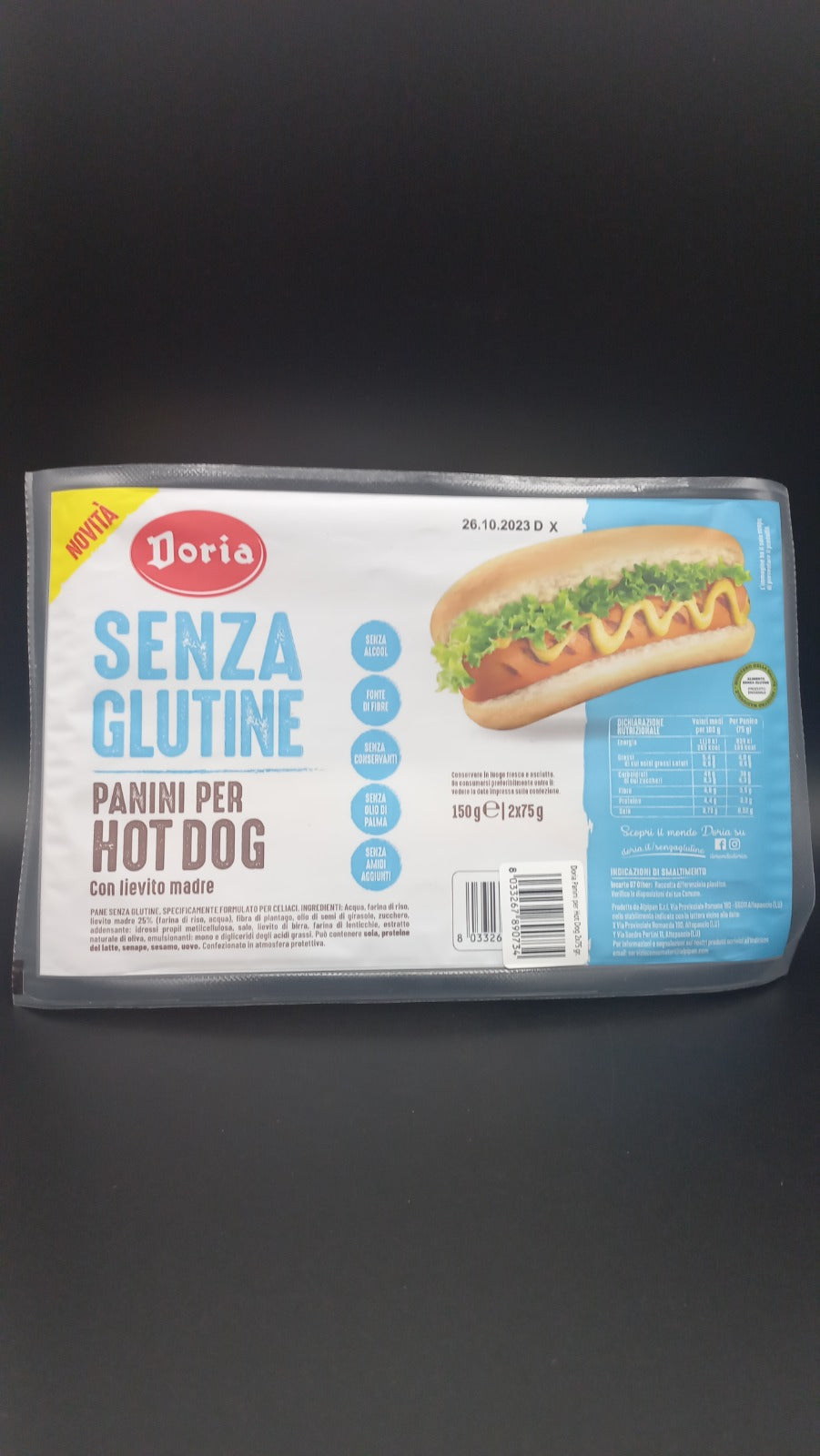 Pane per Hot Dog - Doria
