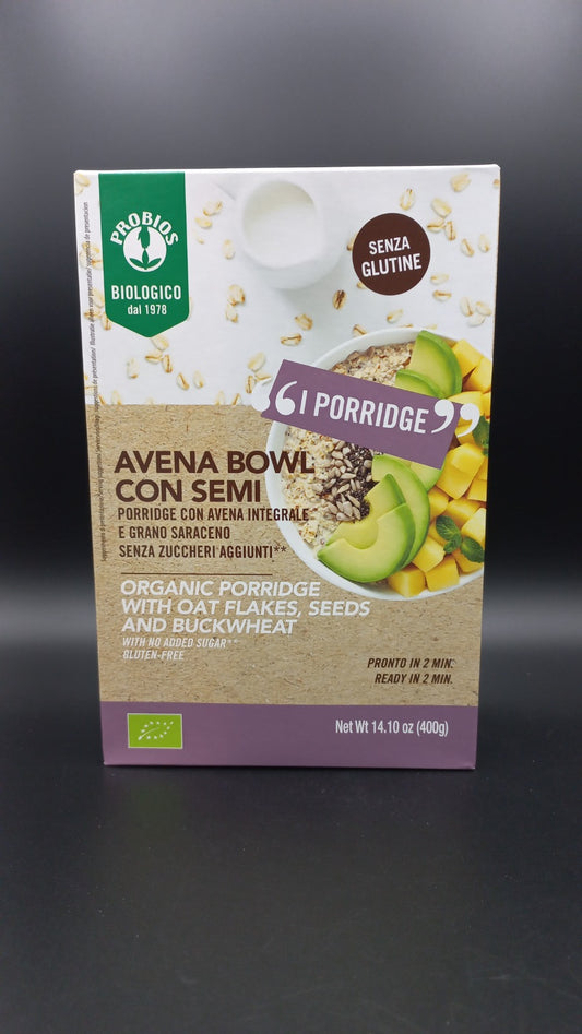 Avena bowl con semi Probios