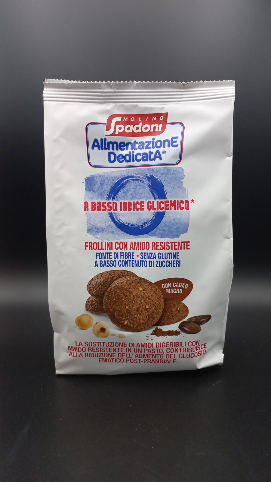 Frollini con amido resistente nocciola e cacao - Molino Spadoni