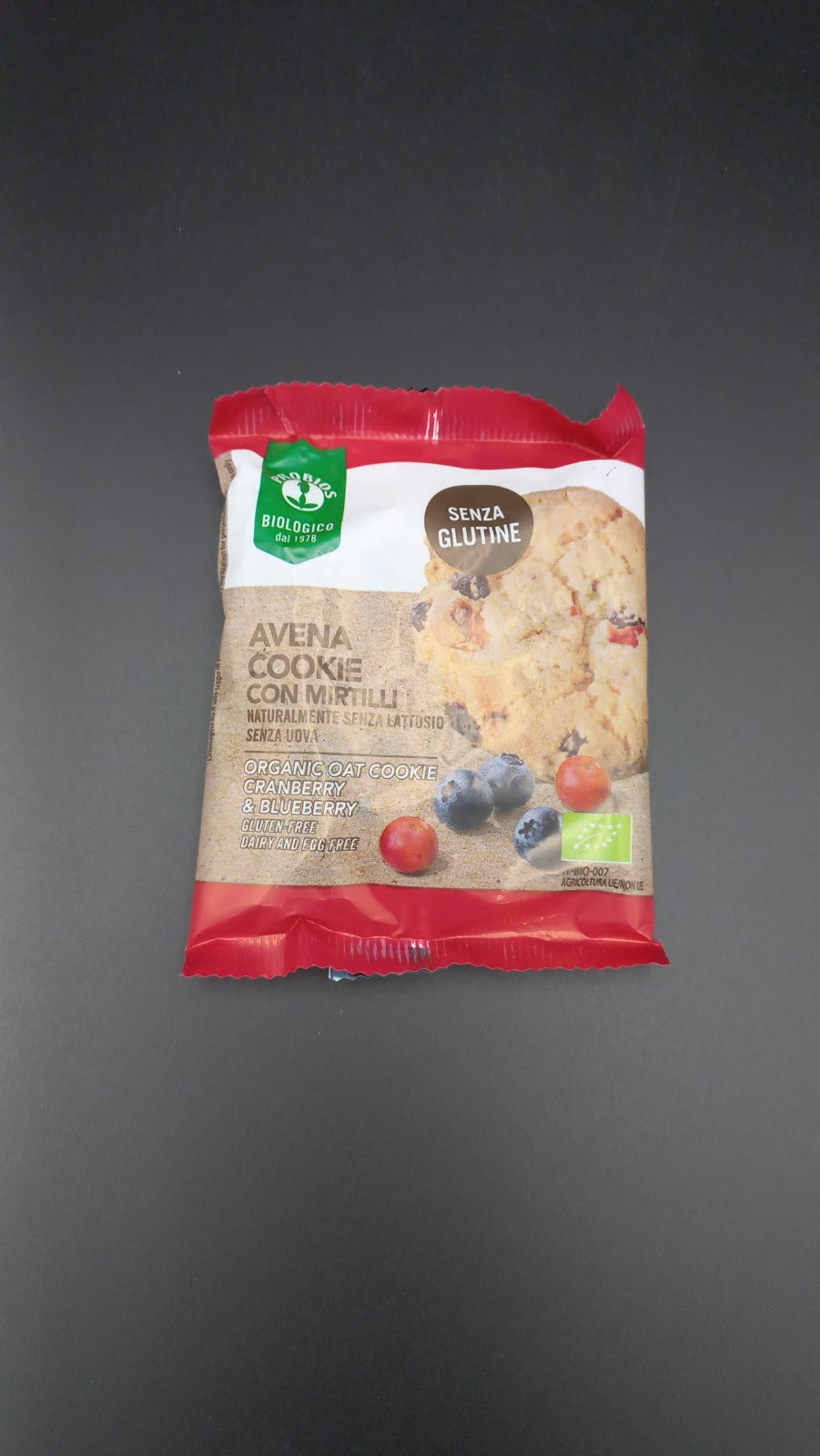 Avena cookie con mirtilli Probios
