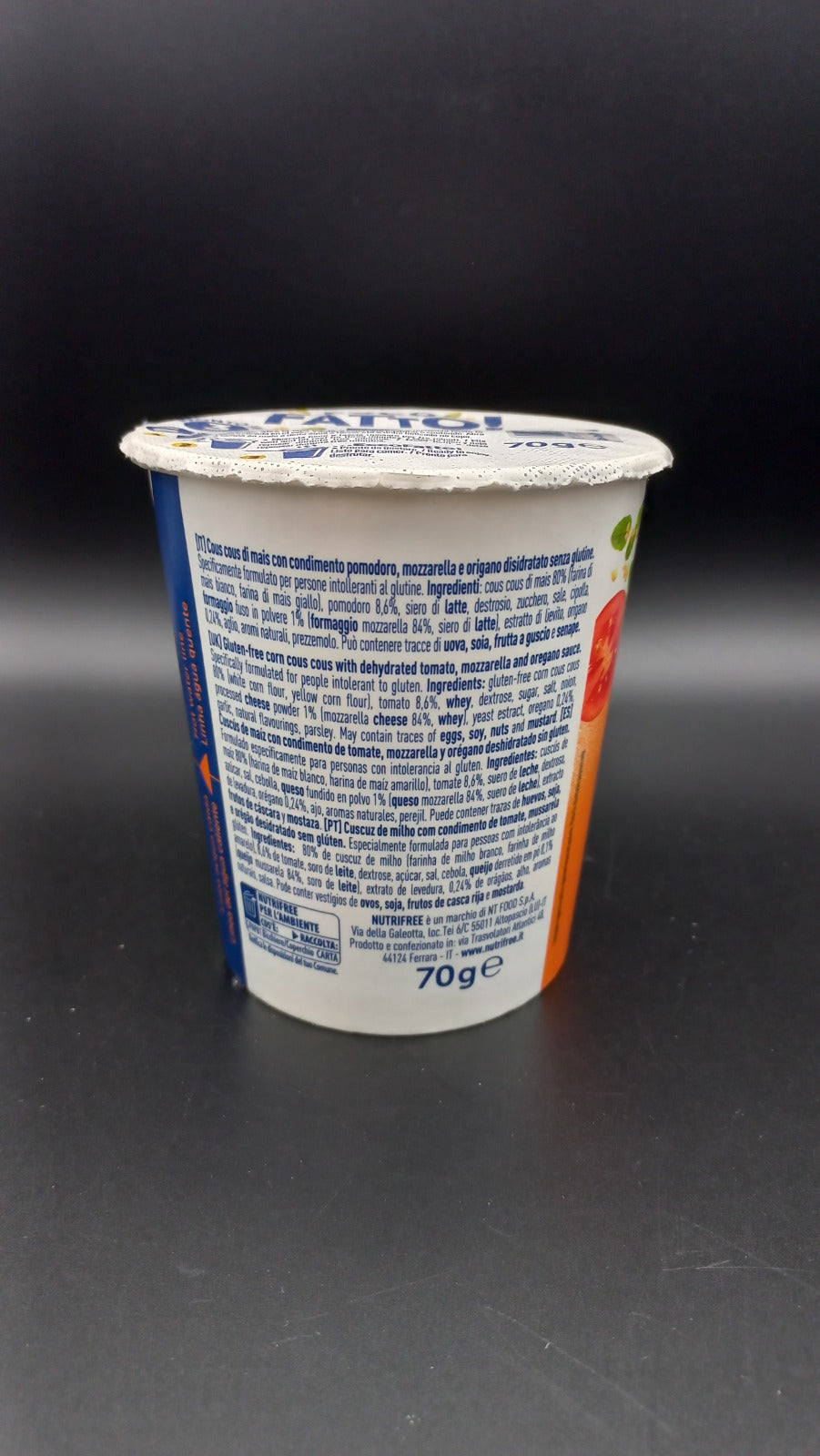 Ecco Fatto! Cous Cous Caprese - Nutrifree