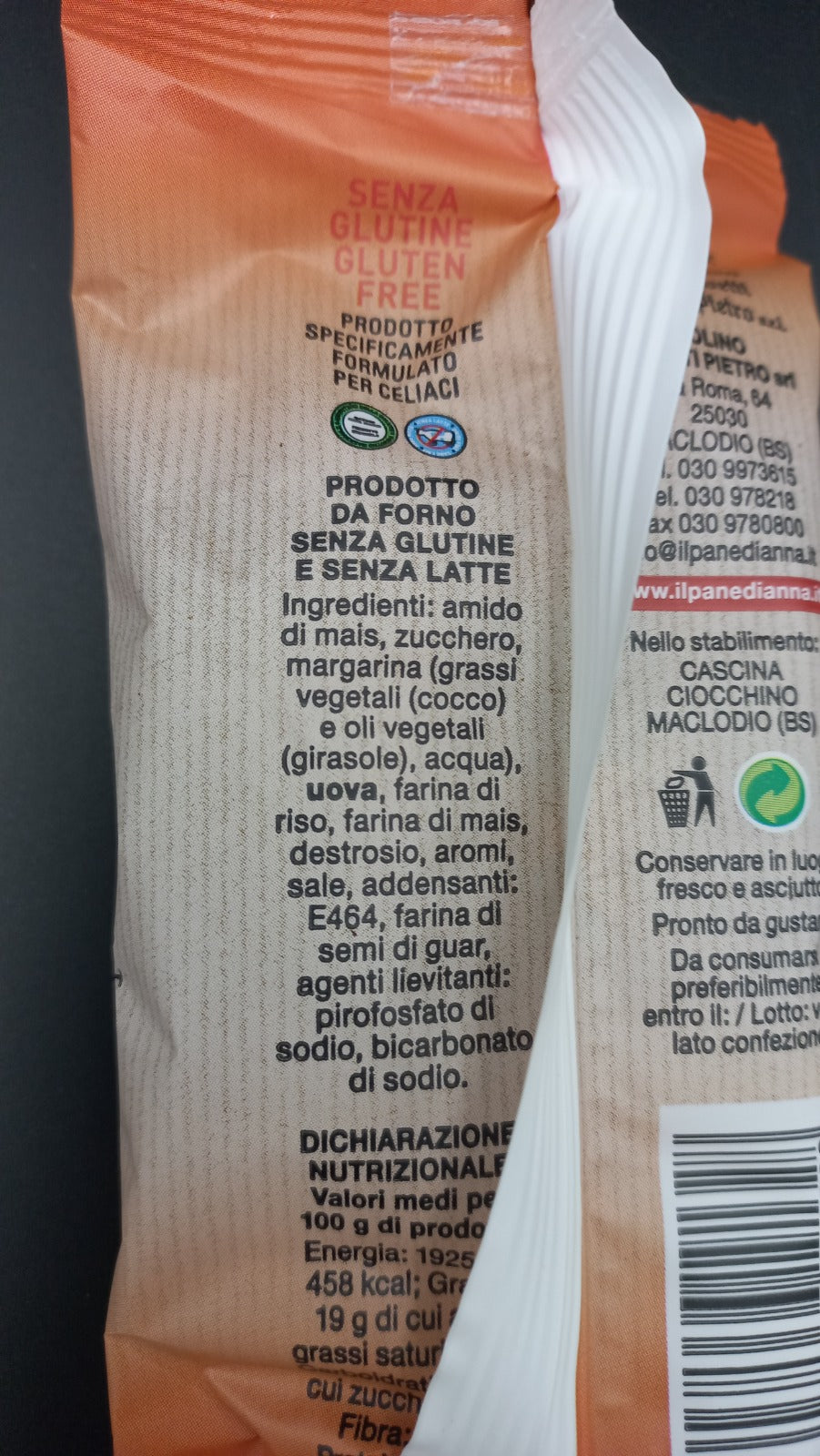 Frollino - monoporzione Il Pane di Anna