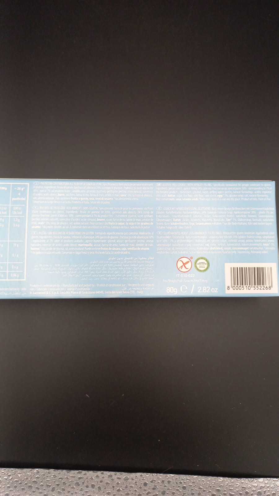 Pasticcini farcitura albicocca - Lazzaroni