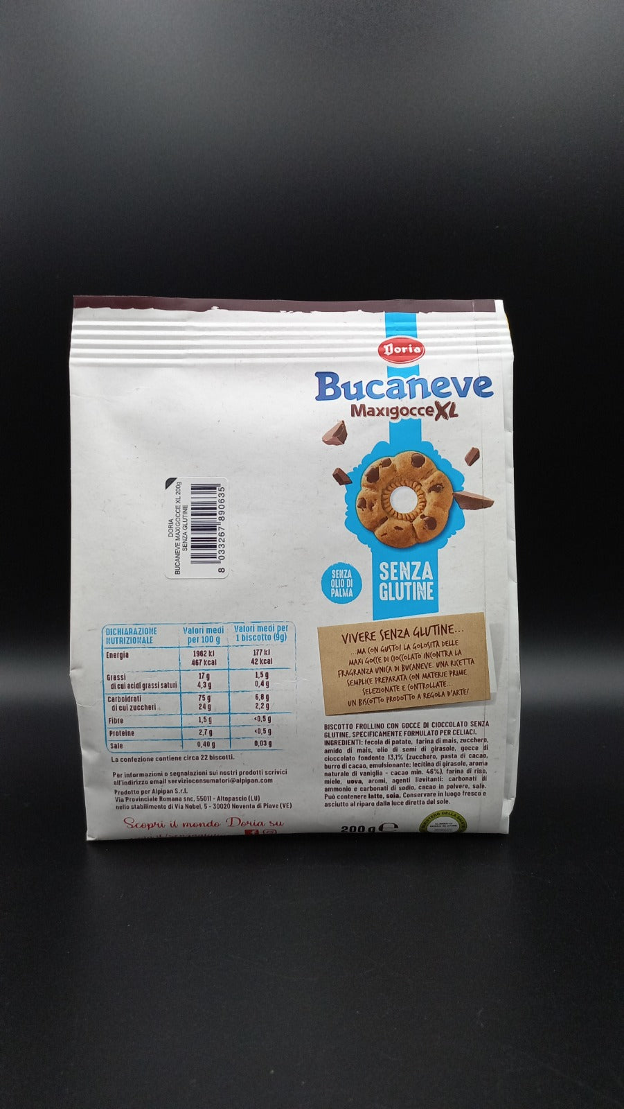 Bucaneve Maxigocce XL -cioccolato Doria