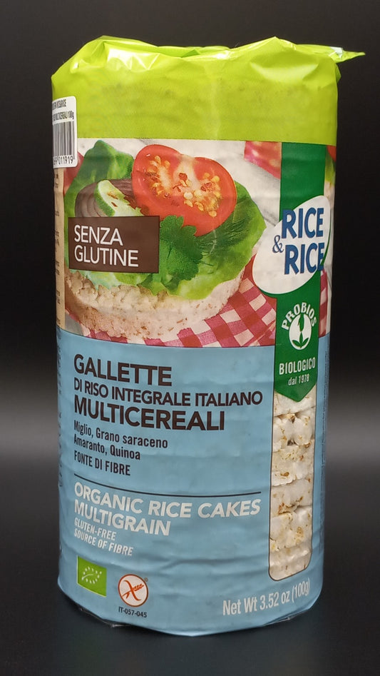 Gallette di riso integrale multicereali Rice&Rice - Probios