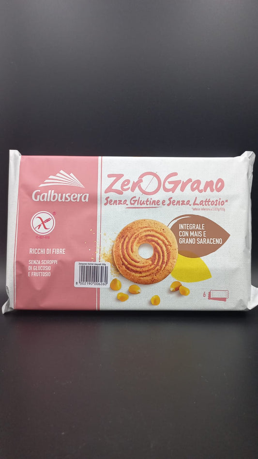 ZeroGrano integrale con Mais e grano saraceno (6 monoporzioni) Galbusera
