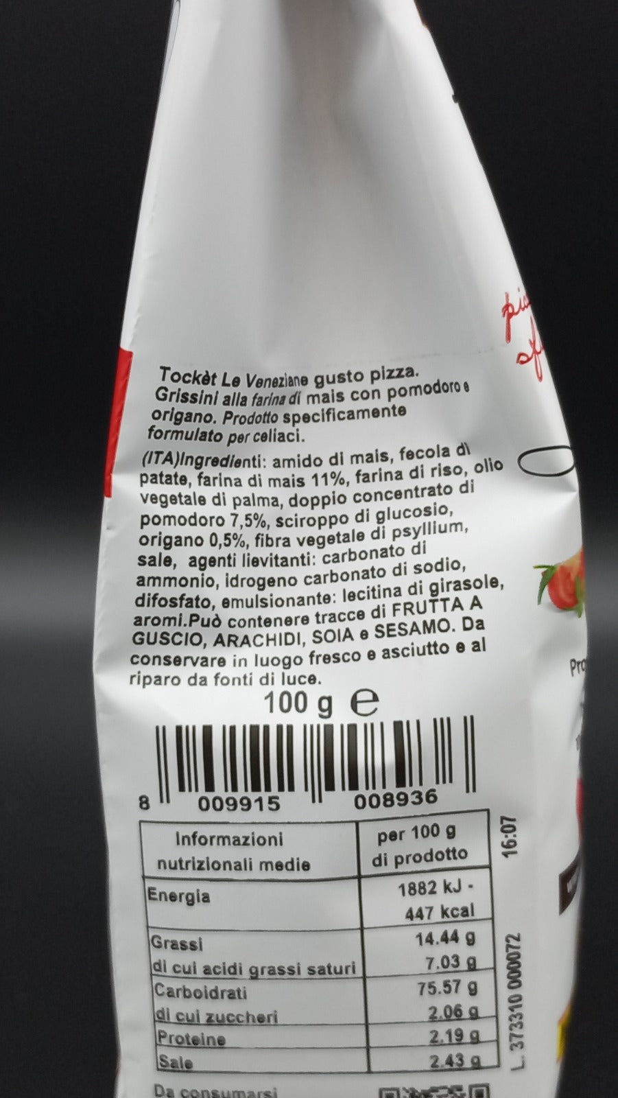 Tokèt gusto pizza Le Veneziane