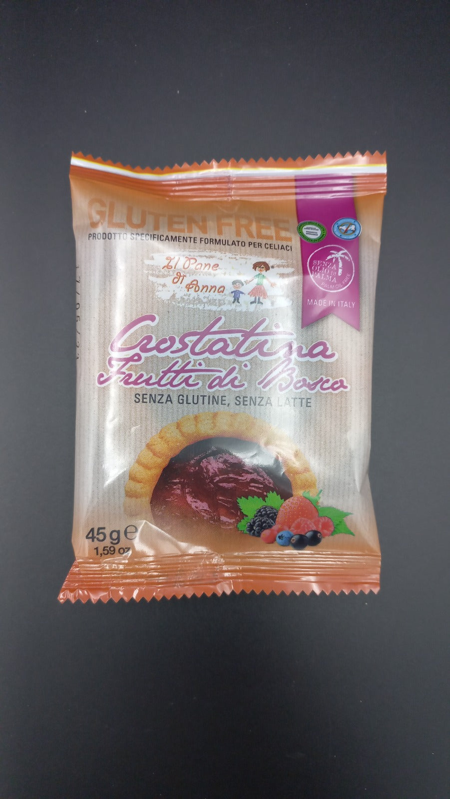 Crostatina frutti di bosco Il Pane di Anna