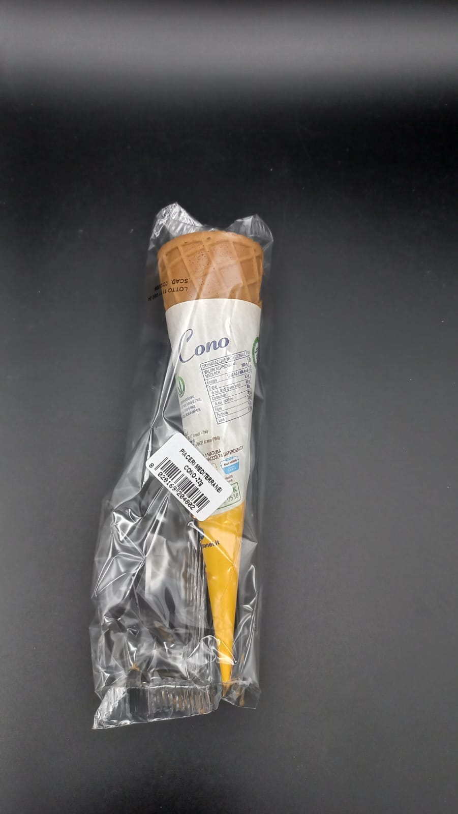 Cono monoporzione - Piaceri Mediterranei