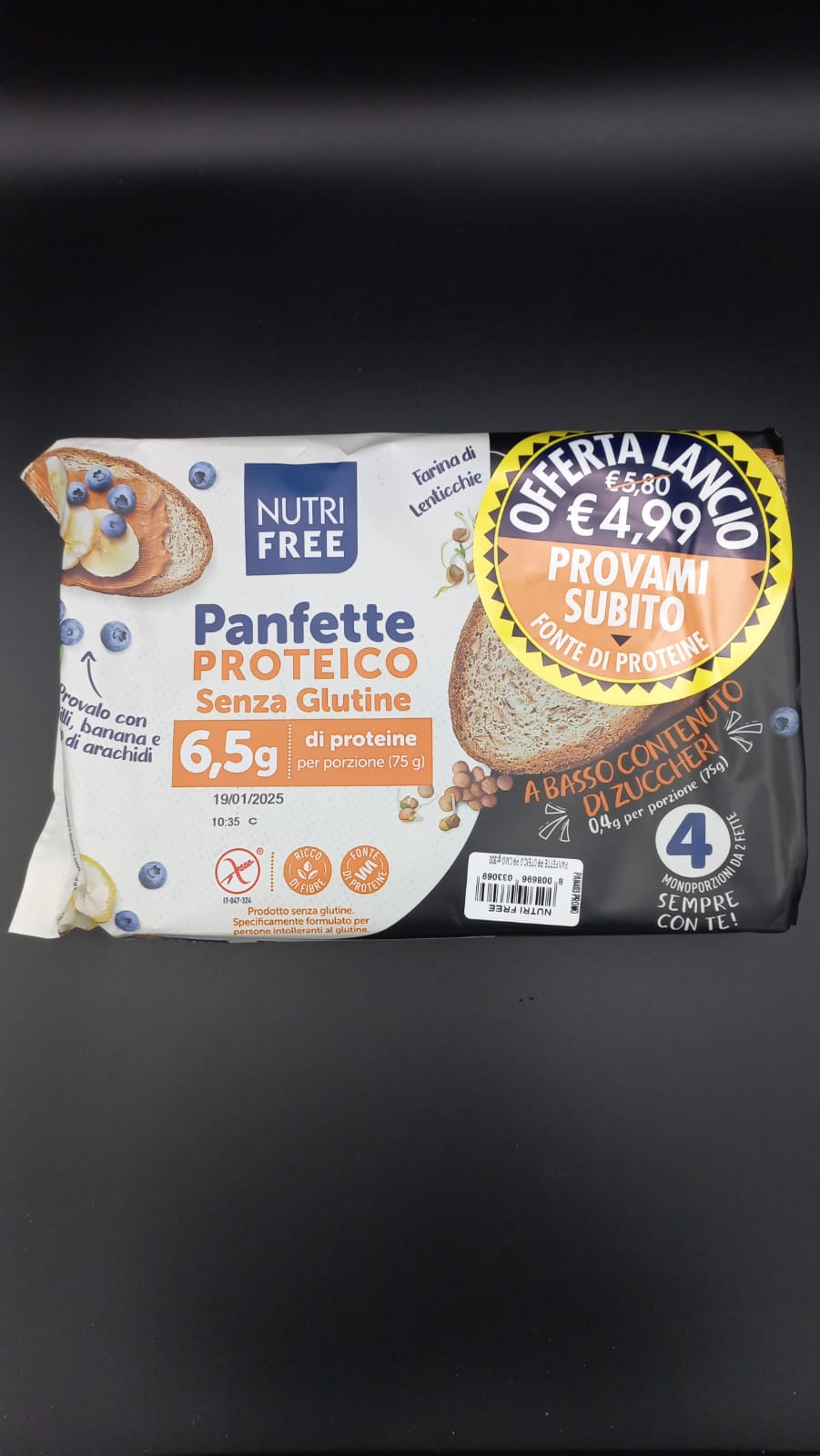 Panfette proteico Nutrifree (4 monoporzioni)