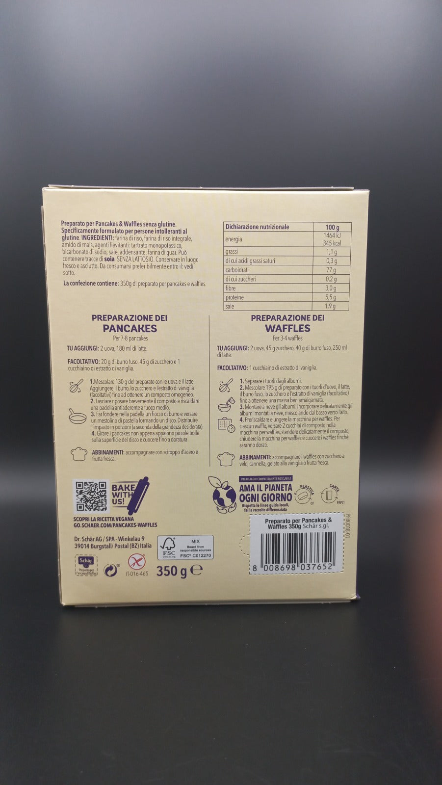 Preparato Pancakes e Waffles - Schar