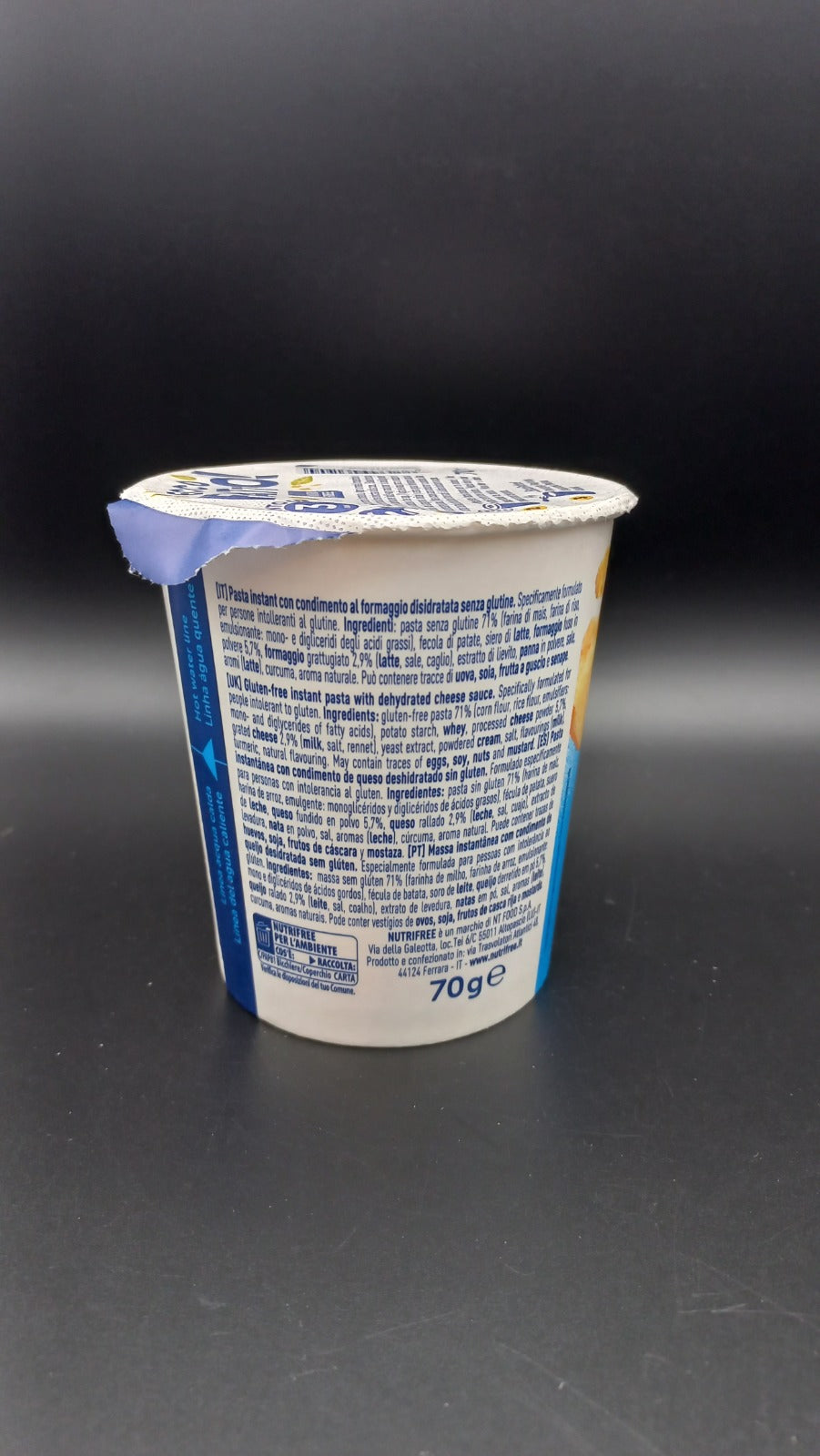 Ecco Fatto! Sedanini al formaggio - Nutrifree