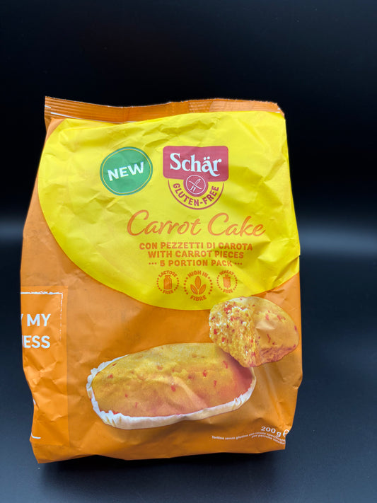 Carrot cake Schar (5 monoporzioni)