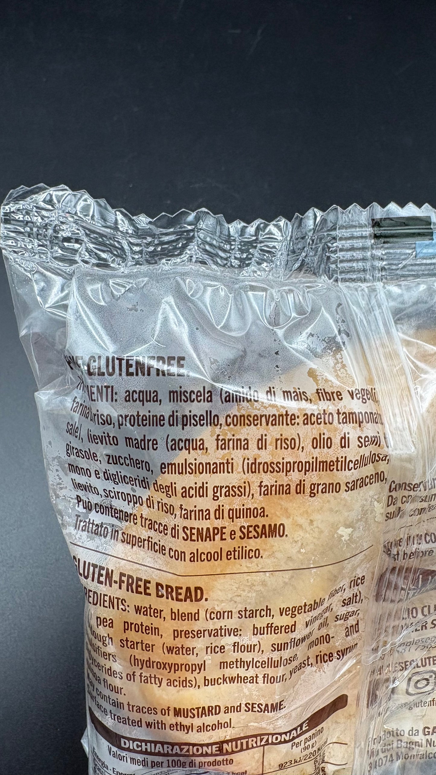 Panino per hamburger monoporzione Inglese