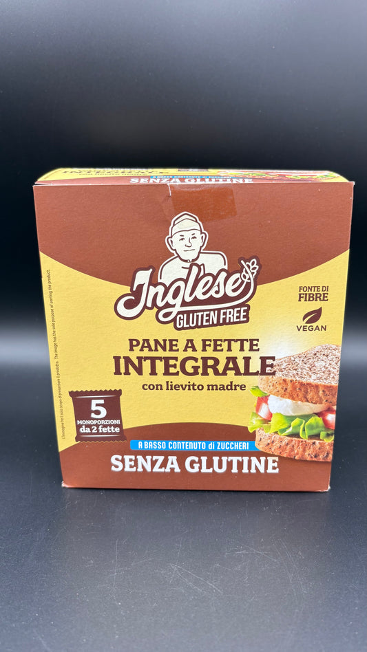 Pane a fette integrale -5 monoporzioni Inglese